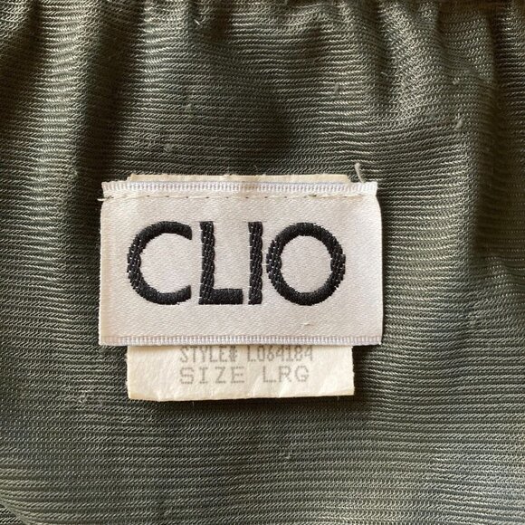 🔥 3/$15 🔥 Clio Vintage 90's Geometric Pattern Pull On Skirt Size Large - Picture 5 of 7